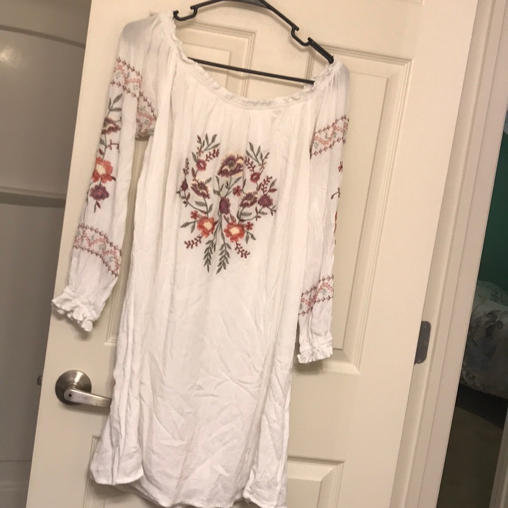 Off the shoulder dress